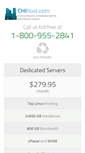 Mobile Screenshot of chihost.com