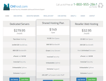 Tablet Screenshot of chihost.com